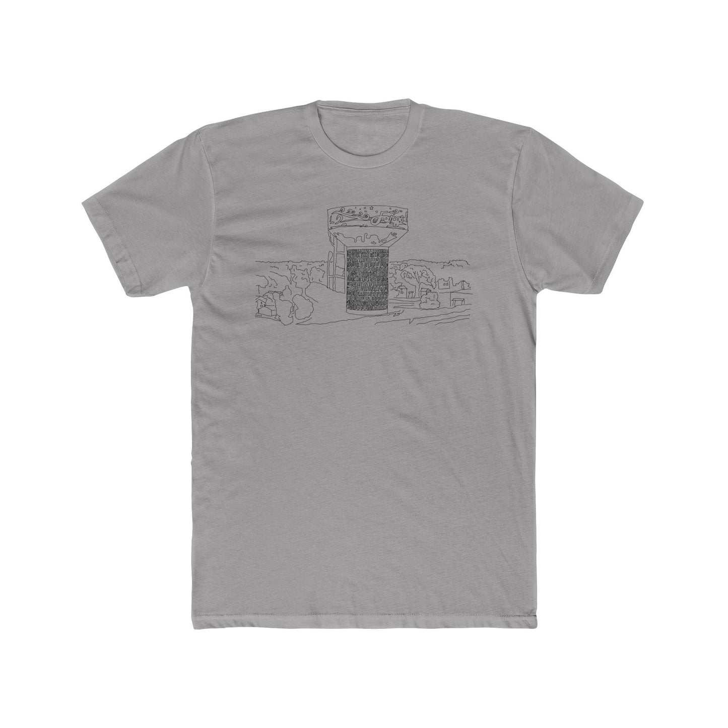T-Shirt — Vintage Fargo Water tower Sketch Tee