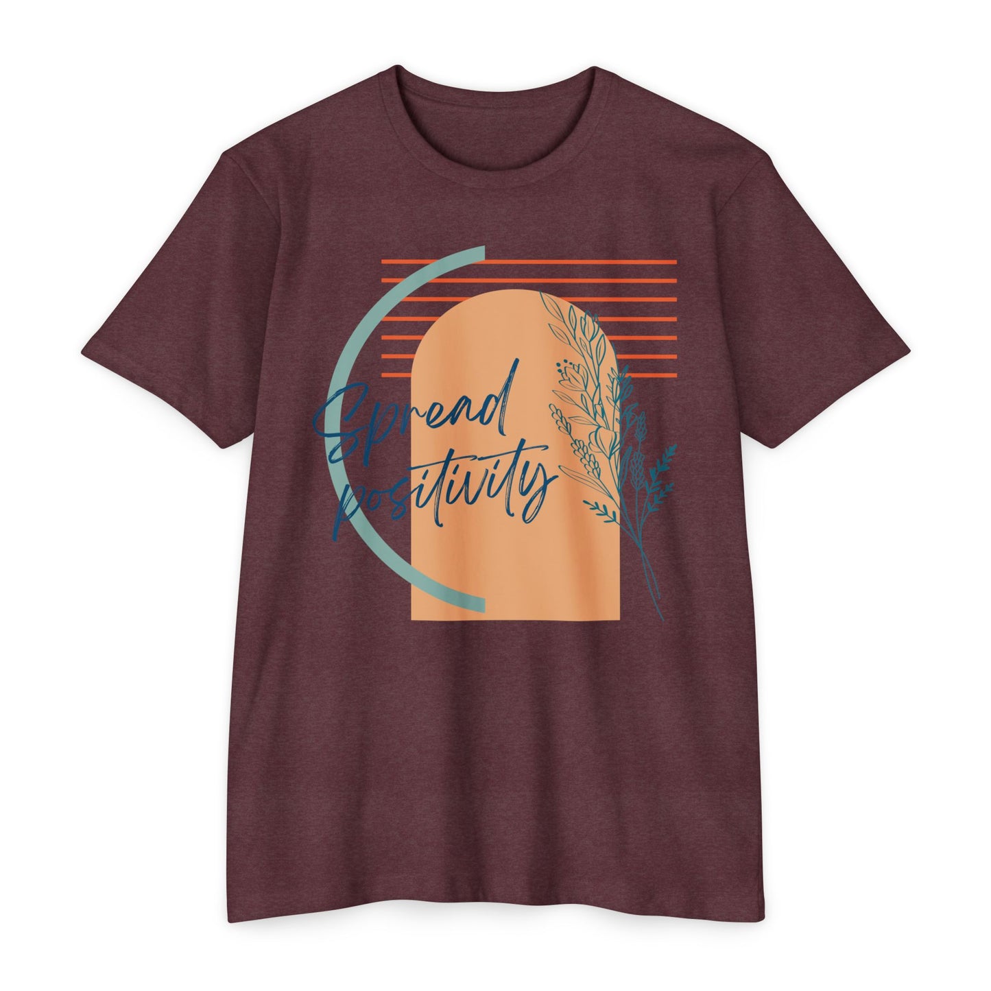 Spread Positivity Graphic T-Shirt
