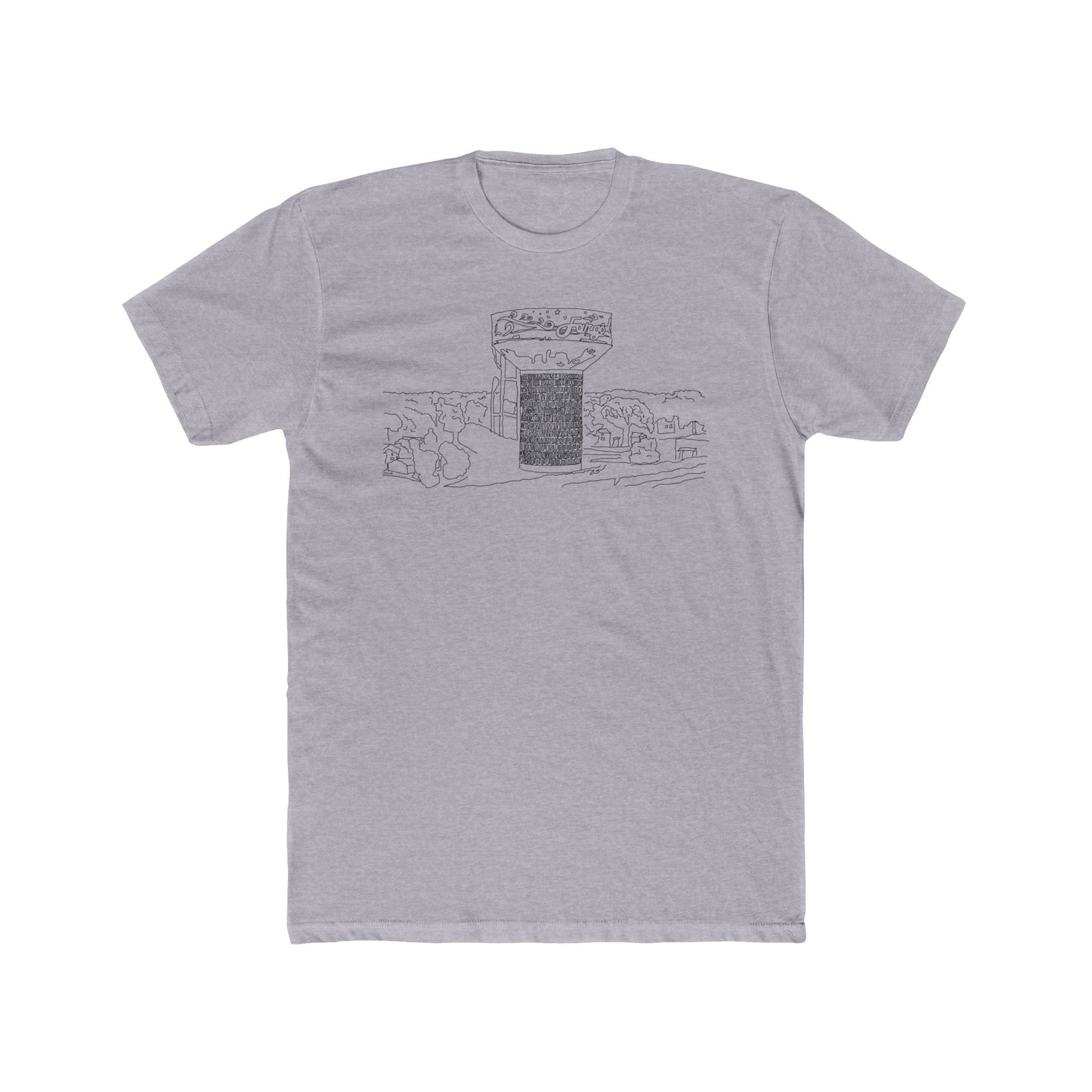 T-Shirt — Vintage Fargo Water tower Sketch Tee