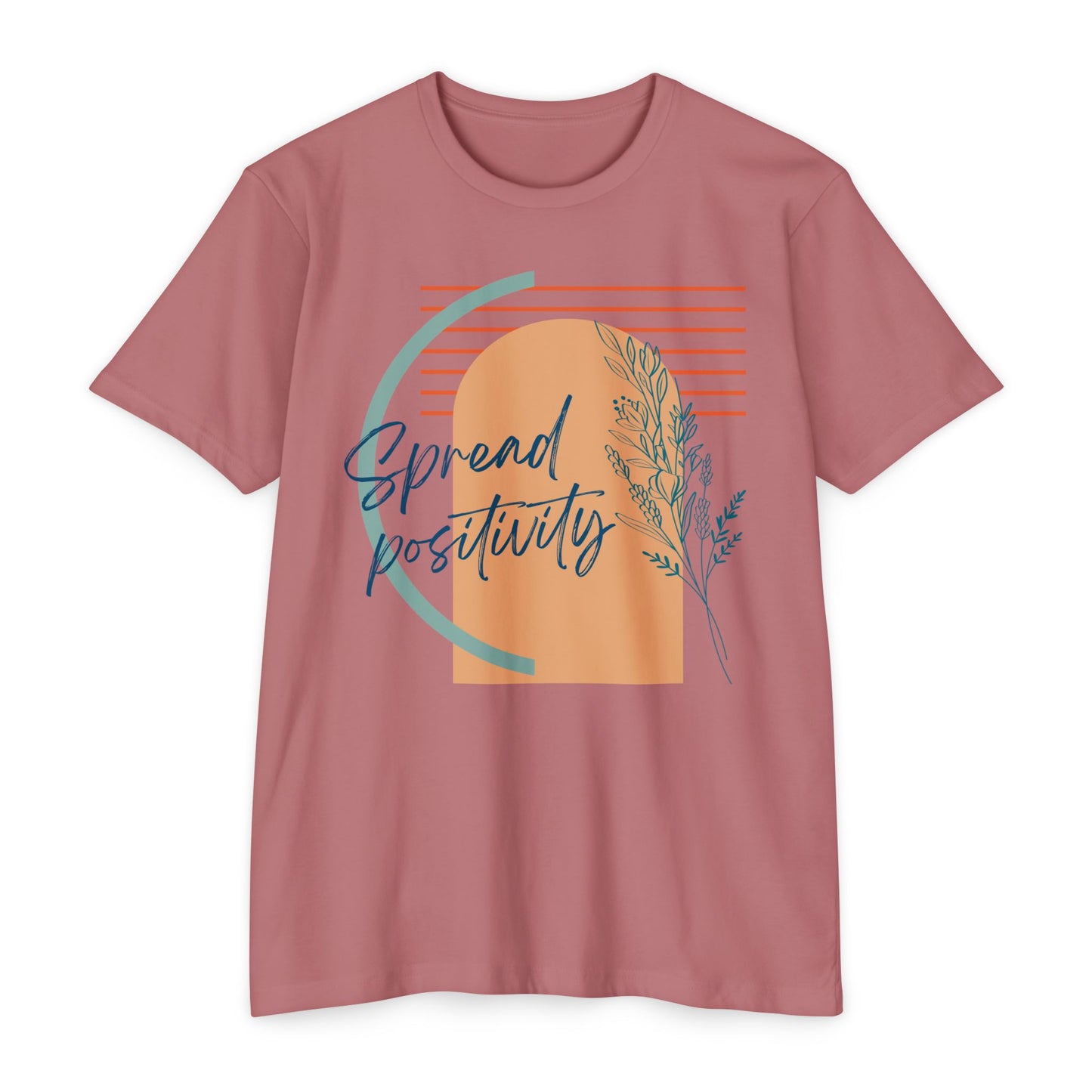 Spread Positivity Graphic T-Shirt
